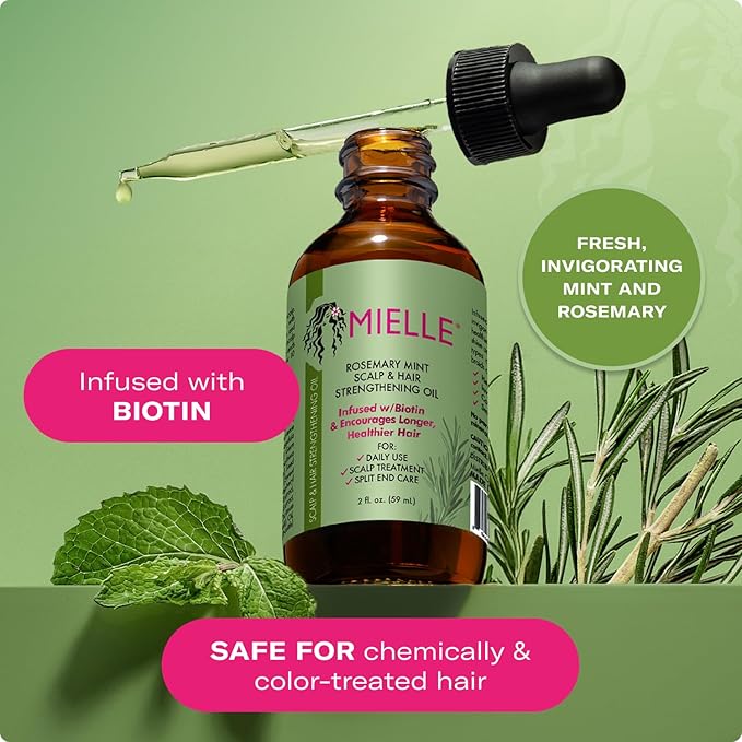 Mielle Organics Rosemary Mint Scalp | Hair Strengthening Oil
